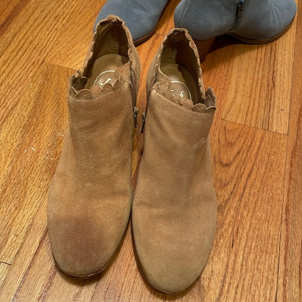 Jack rogers suede booties
